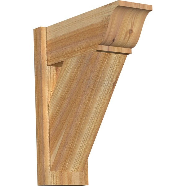 Ekena Millwork Traditional Rough Sawn Traditional Outlooker, Western Red Cedar, 8"W x 20"D x 24"H OUT08X20X24TRA01RWR - main